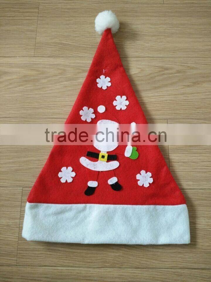 wholesale christams decorationhat,felt Santa claus hat