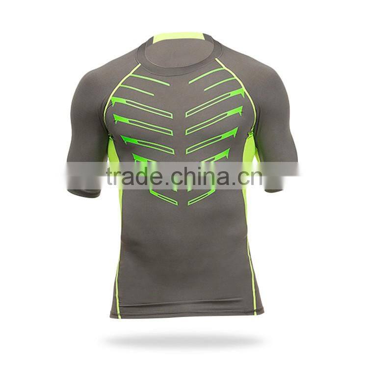 Guangzhou Shandao good polyester fabric cheap price men's wear half sleeve sportswear sewing machine