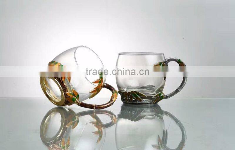 coconut camel coffe glass cup promotion arabic coffee mugs gift