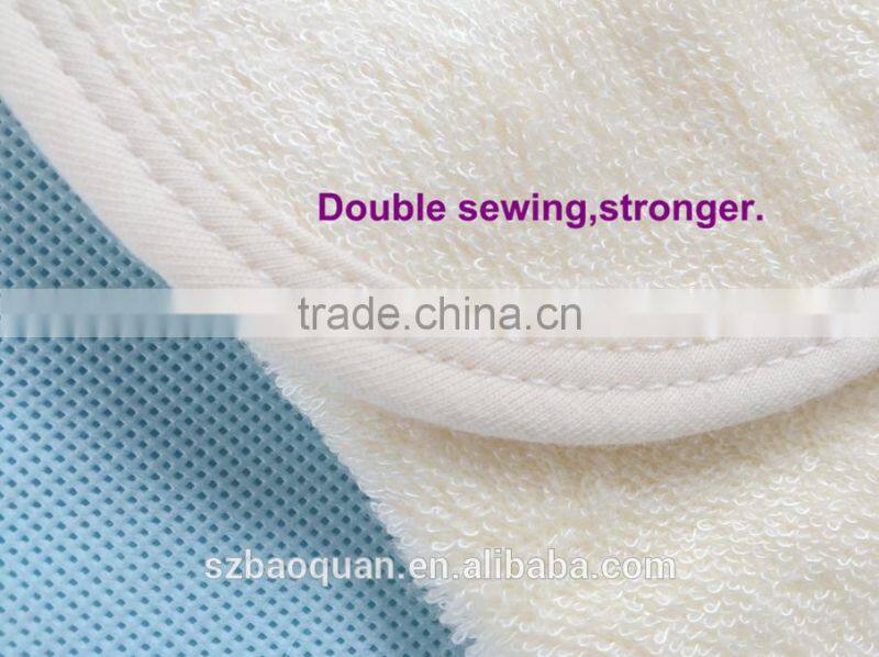 OEKO manufacturer custom packaging and private label 100% organic bamboo hooded baby towel without dyeing