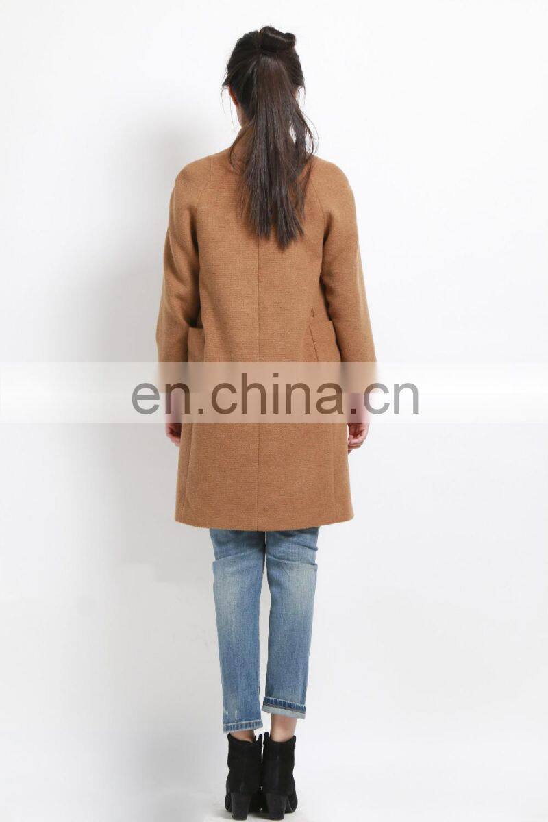 China Supplier Autumn and Winter Ladies Fancy Coat
