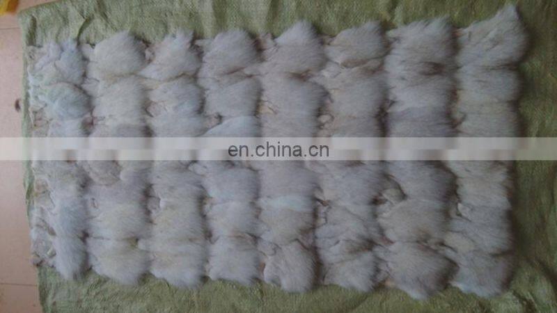 100% real natural fox fur plate