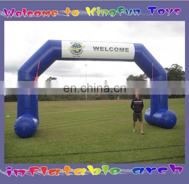 Sports training inflatable finish line/start arch line
