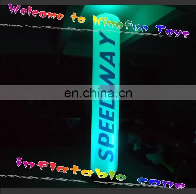 Inflatable cone decoration/ led light cone for event