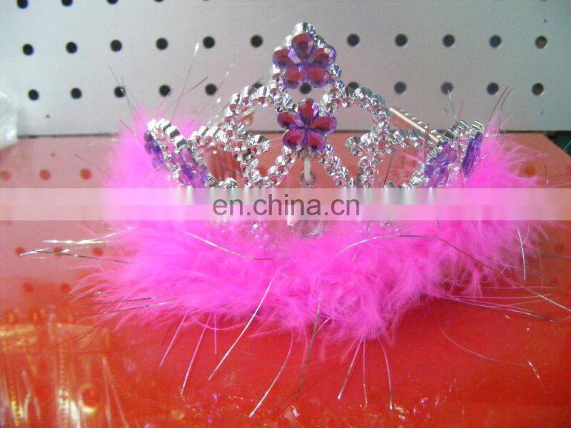 2017 hot new products party bridal wedding artificial flower ladies headband beautiful fairy headdress for kids MCH-2423