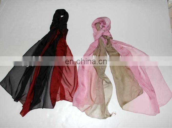 fashion hajib SDS-002 custom printed silk scarf