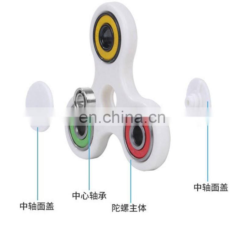 Wholesale 2017 Hot Selling plastic Finger Toy Fidget Spinner Hand Spinner
