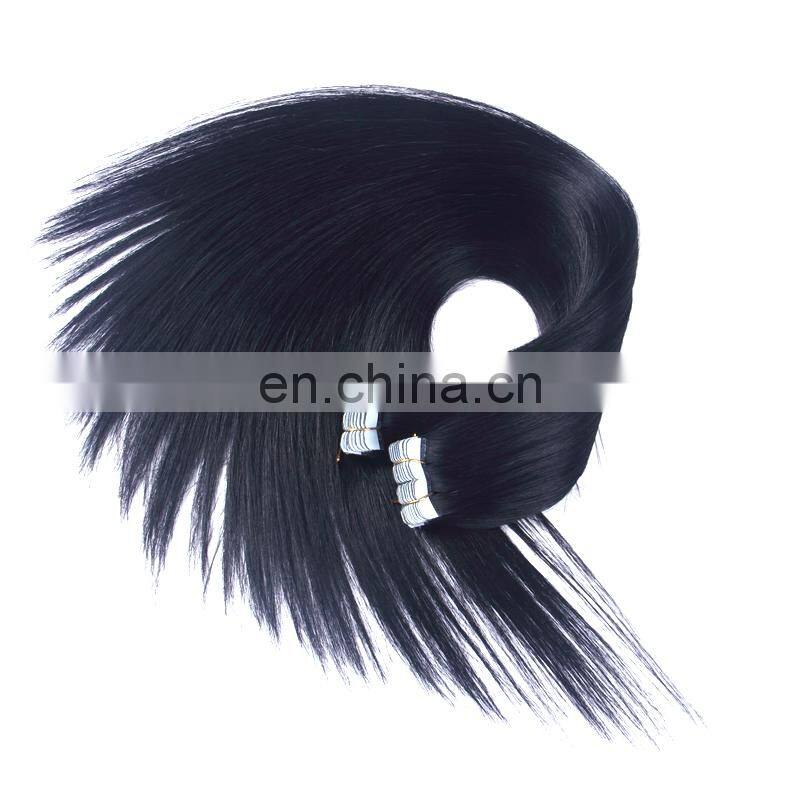Brazilian Remy Virgin bundle weft hair tape extensions