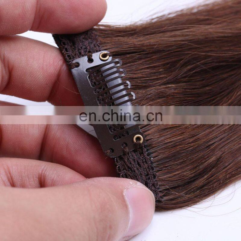 High Quality Factory Price Virgin Brazilian Remy Hair Clip In Hair Extension