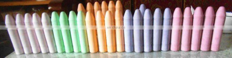 24 white chalk+ 24 color chalk + dust student chalk eco-friendly non-toxic chalk set