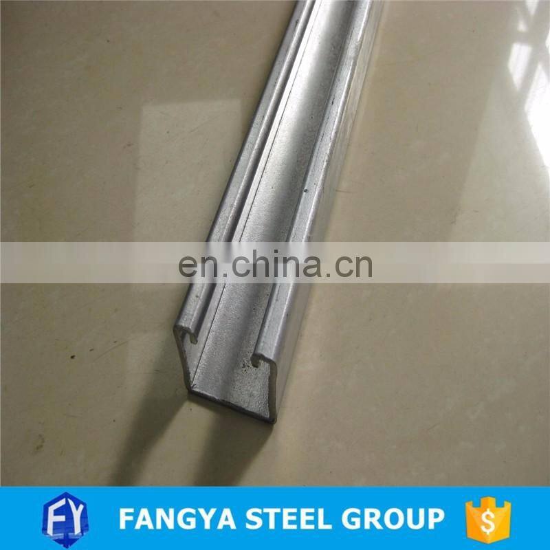 construction material ! slotted c channel c section steel 100 x 50 x 20 x 2.0