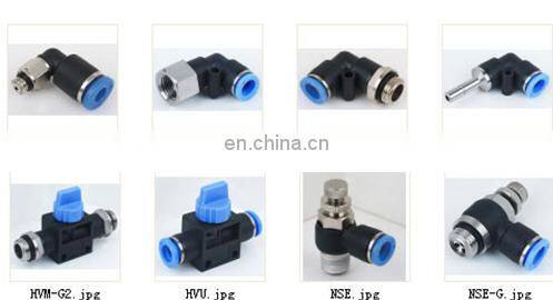 PZA Pneumatic Push-in Speed Controller One Touch Fitting