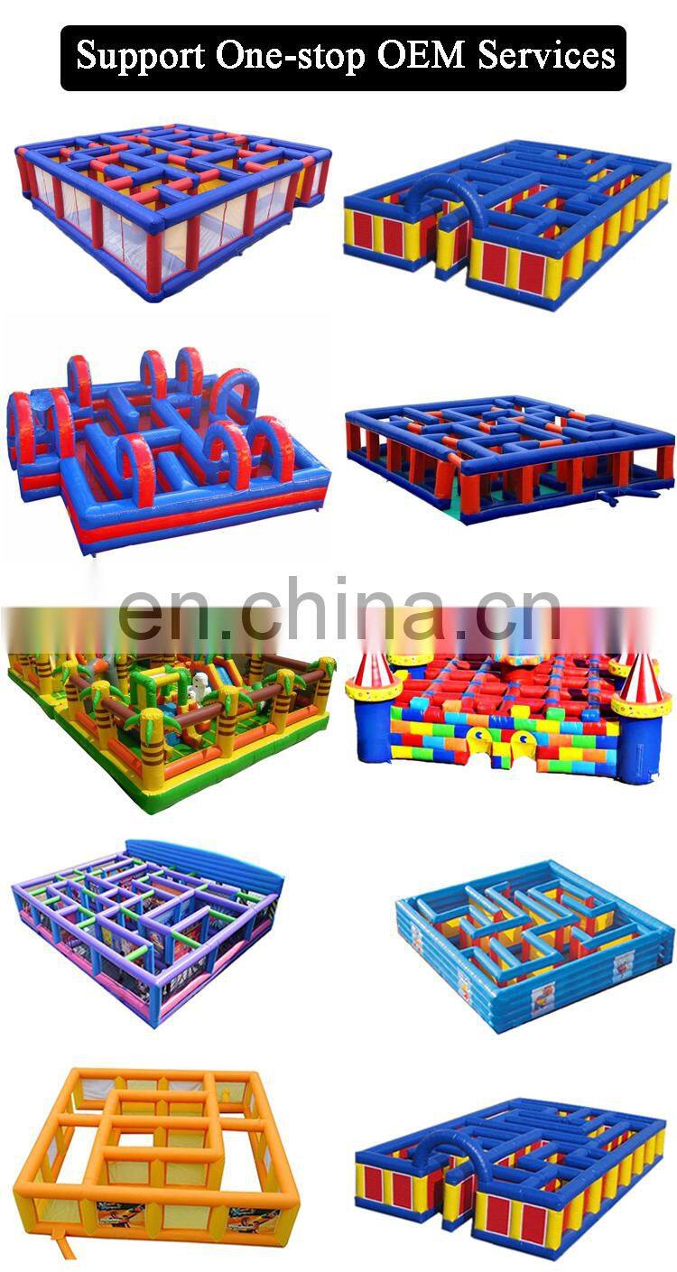 Kids And Adults Outdoor Game Inflatable Obstacle Course Laser Maze for Sale