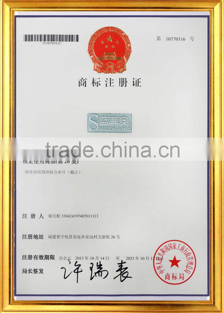 Y1119 Swainstone brand crystal AB hot fix stone;china hotfix stone factory;wholesale shop wedding dress hot fix stone