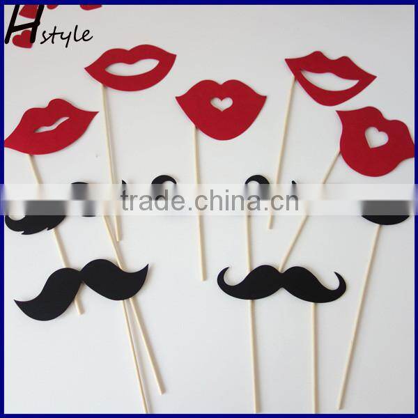 Wedding Christmas Hat Mustache Antlers Within Interesting Photo Booth Props PFB0047