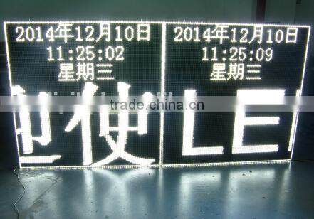 digit wall clock remote control wireless led display board/2013 new xxx images led display