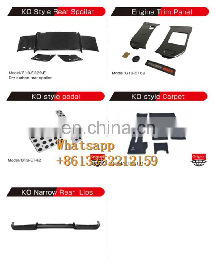 2020y G wagon W464 G63 G500 G350 front bumper fender lights rear bumper new G body kit for cars W463A G63 B900 W464 autoparts