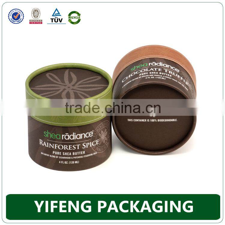 Custom Gift Paper Cardboard Tube Box/Cylinder Box/Round Box
