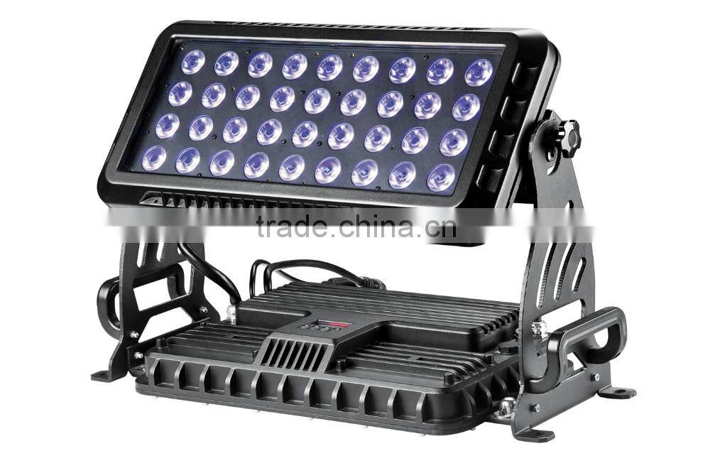 High power dmx 36pcs*10w rgbw 4-in-1 led city color outdoor building projector