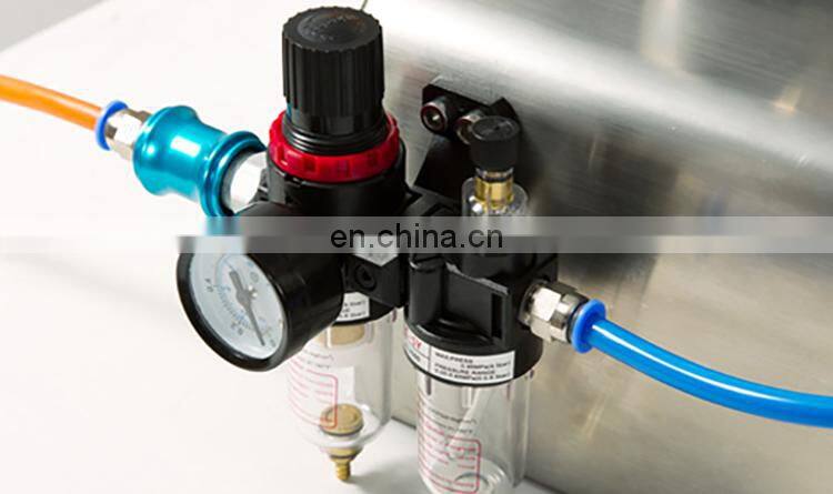 3-25ml Small Dose Double Heads Pneumatic Oil Bottle Cosmetic Cream Lotion Filling Machine