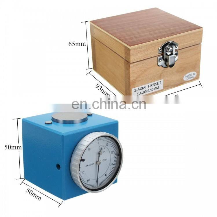 Magnetic .0004" Gage Offset CNC Metric Range Z Axis Tool Dial Zero Pre Setter