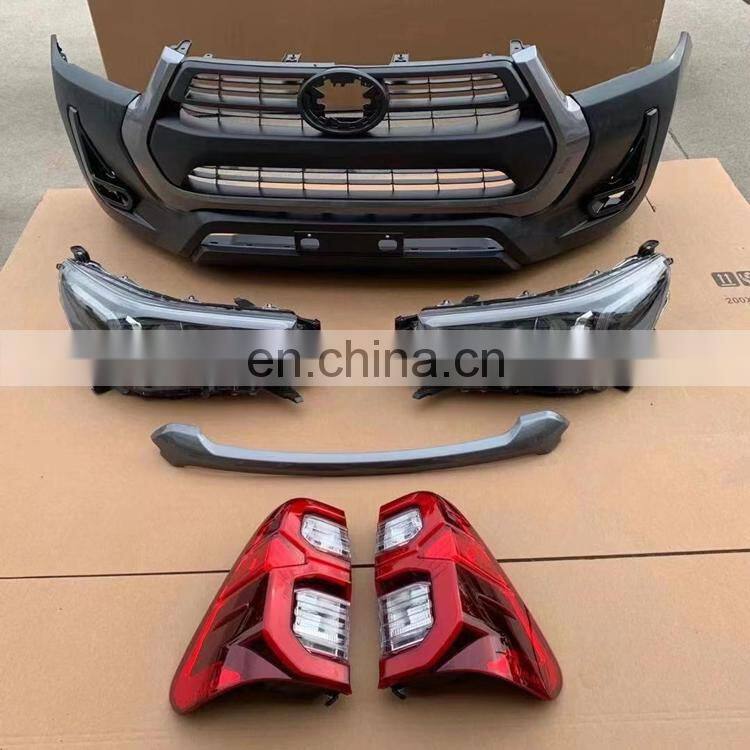 New arrival top quality car parts auto parts LED rear tail lamp stop taillight for 2021 Hilux revo rocco 2015 2016 2018