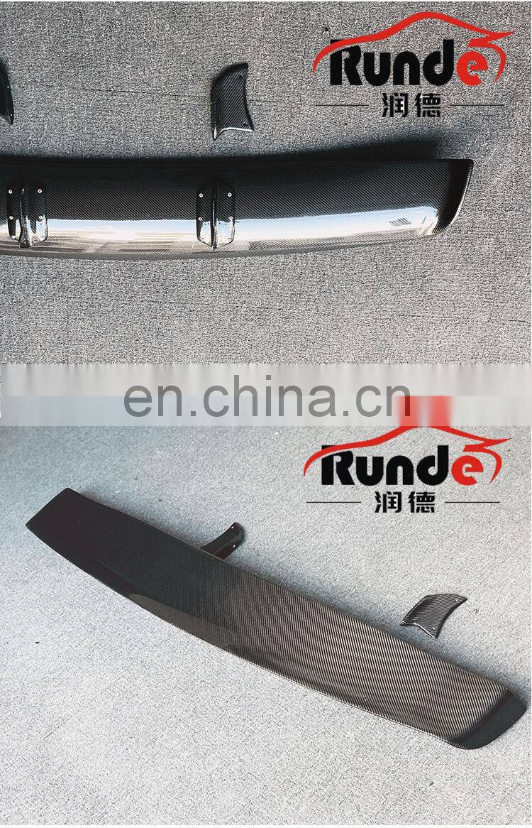 Runde Car Modification Body Parts Carbon Fiber Material Rear Spoiler For Honda Civic 10th Generation rear spoiler
