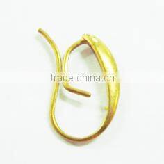 brass ear posts jewelry accessory finding earring