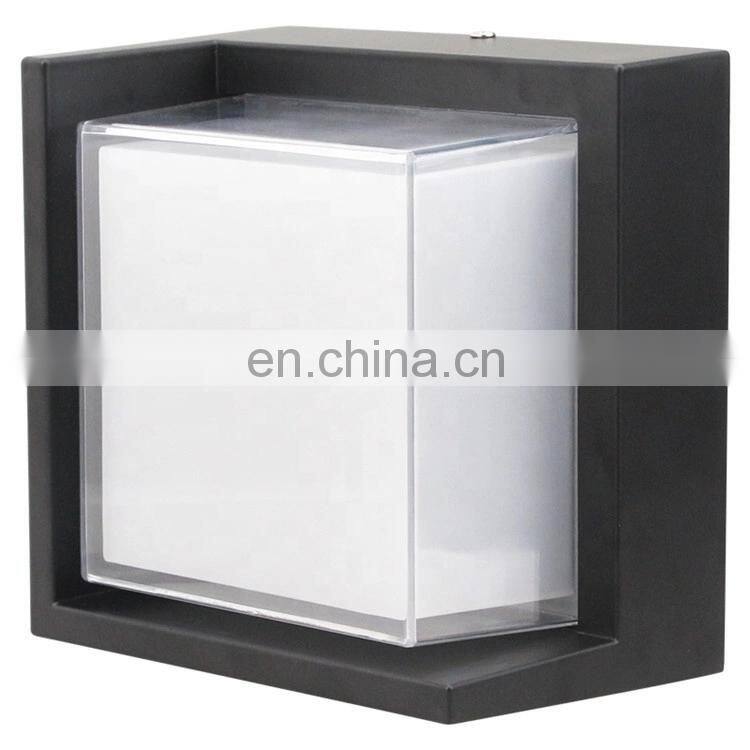 Morden Decoration Square Black Scones Lamp Wall Bracket Light