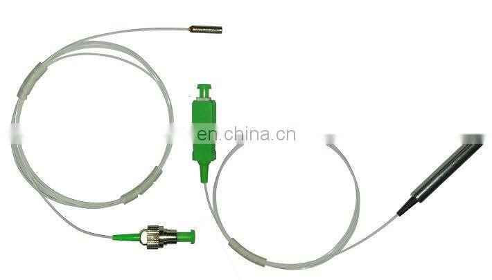 1x2 optic fiber Polarization Beam Combiner/Splitter,1310/1480/1550/1064nm wavelength