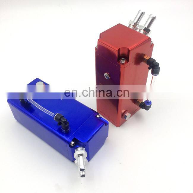Aluminum Engine Oil Catch Reservoir Breather Tank