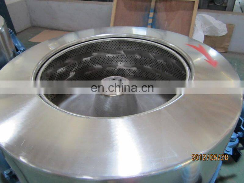 Large industrial commercial spin dryer sheep wool extracting dewatering machine