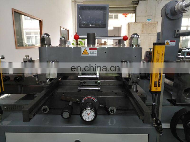 sticker flatbed die cutting machine