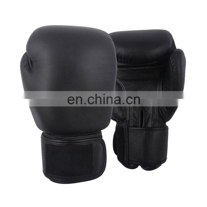Manufacturer Supplier high quality printing MMA leather boxing gloves Leather Professional Boxing Gloves