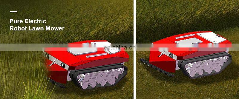 agricultural track military equipment snow removal vehicle robot chassis
