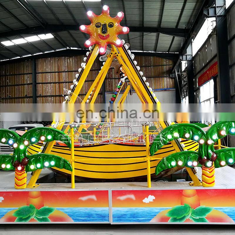 Popular park rides pirate ship attraction carnival funny pirate ship for kids and adult
