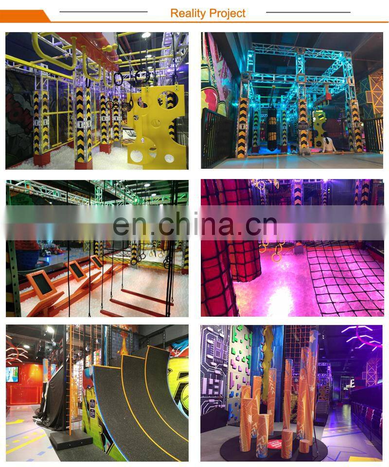 Challenge Indoor Obstacle Course Adventure American Ninja Warrior Equipment