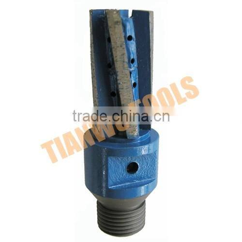 Diameter 23*Height 45 CNC finger bit with 5 Twister Segments