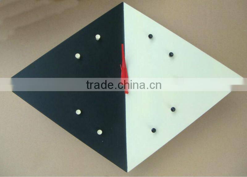 diamond metal wall George Kite Clock