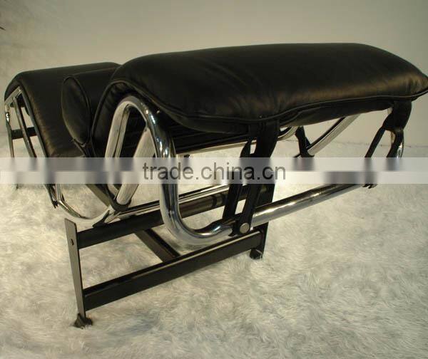 Living room furniture genuine leather LC4 Chaise Lounge
