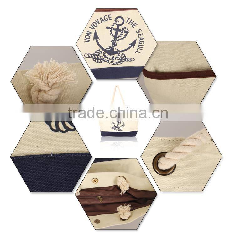 lady canvas handbag big capacity shopping bag2016 tote bag