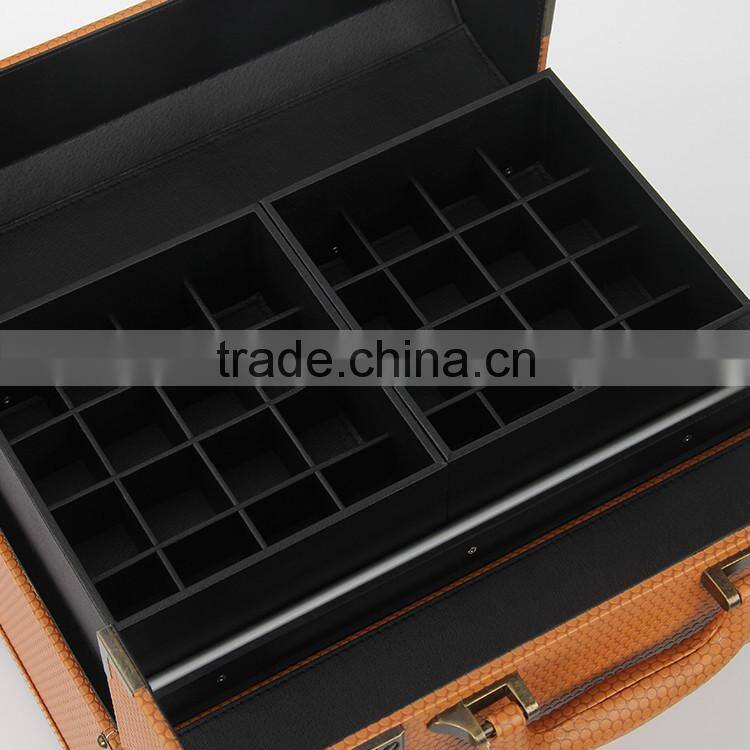 New premium wholesale Nail polish cheap wholesale makeup case with drawer