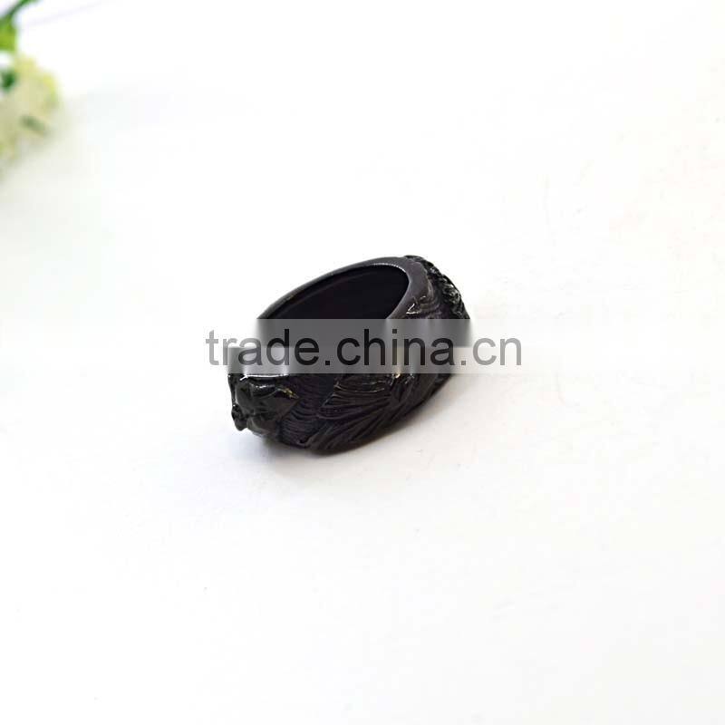 New wholesale simple jewellery set men jewelry ring black men rings