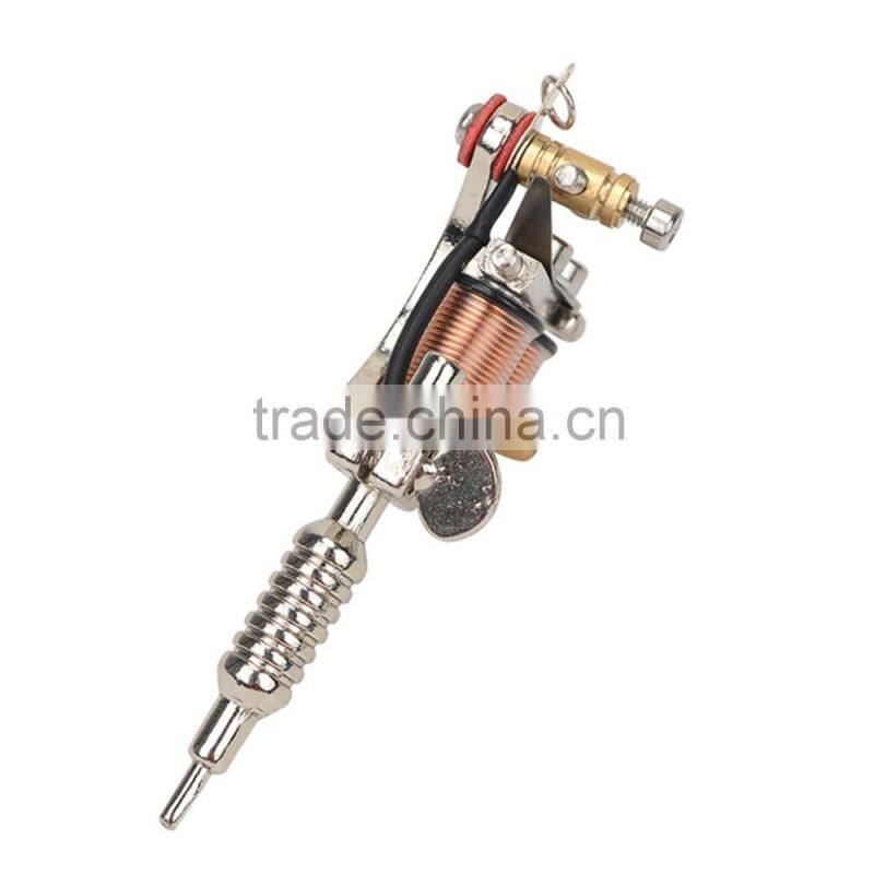 Trendy Golden/Silver Mini Toy Tattoo Machine prices Pendant with long Chain