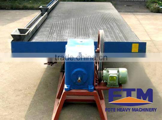 Gold mining equipment shaking table from China