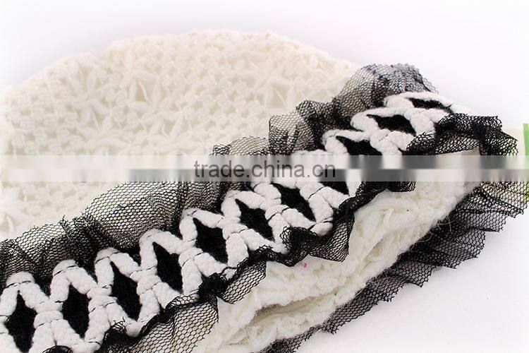 Top Baby Hats Children Hats Fashion Cute Girl Lace Hat Caps