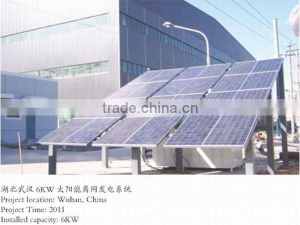 Customized off grid solar power system