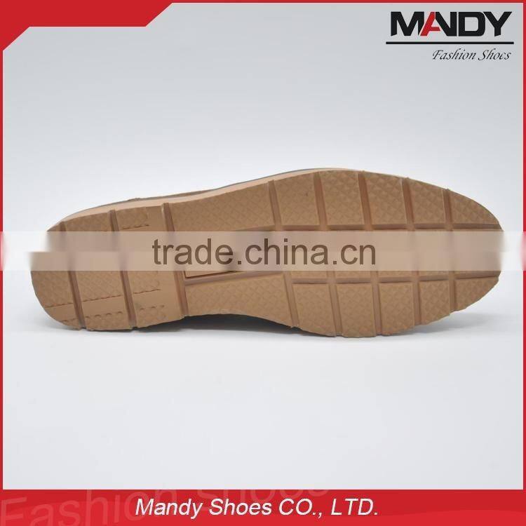 wholesale manufacturer men flat leather casual shoes dubai shoes