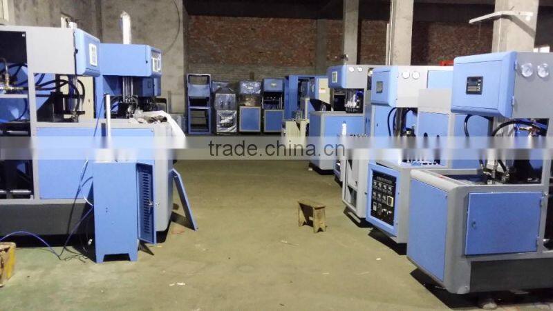 New condition 1 cavity 20 liter water semi auto plastic bottle blowing machine price