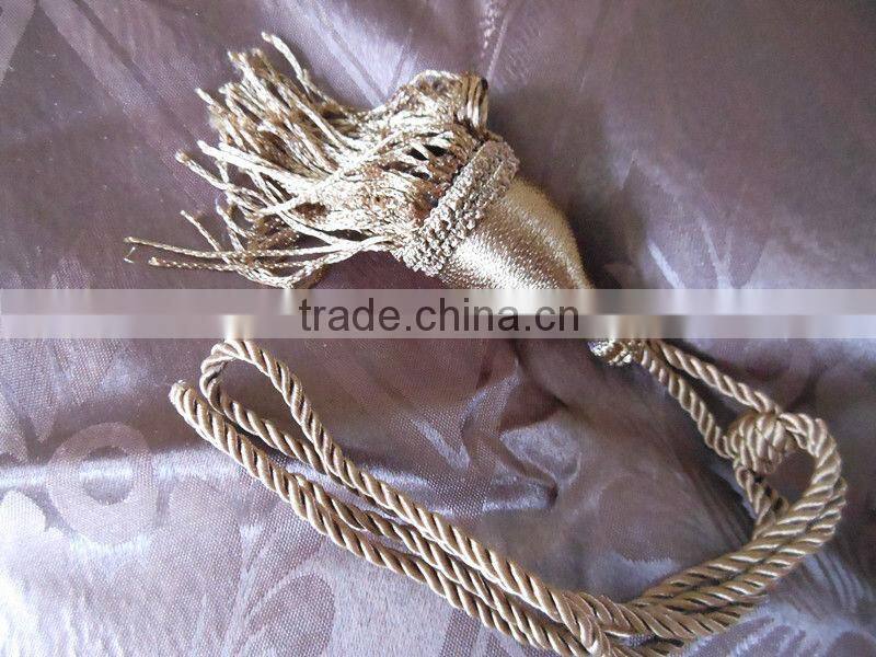 dark brown luxury jacquard curtain design